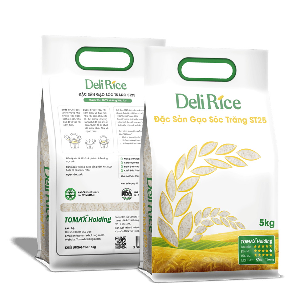 Gạo ST25 Canh Tác Hướng Hữu Cơ