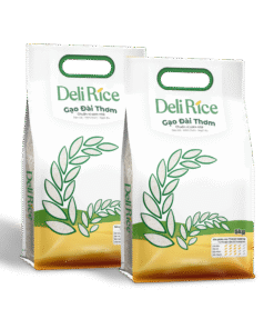 Combo 2 túi Gạo Deli Rice Gạo Đài Thơm 5kg