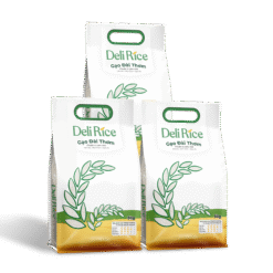 Combo 3 túi Gạo Deli Rice Gạo Đài Thơm 5kg