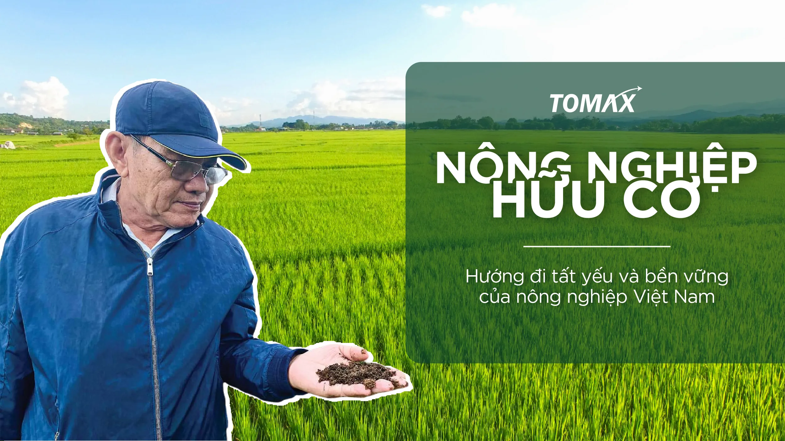 Tomax Holdings tạo ra dấu ấn tiên phong tạo ra chuỗi giá trị lúa gạo hữu cơ khép kín