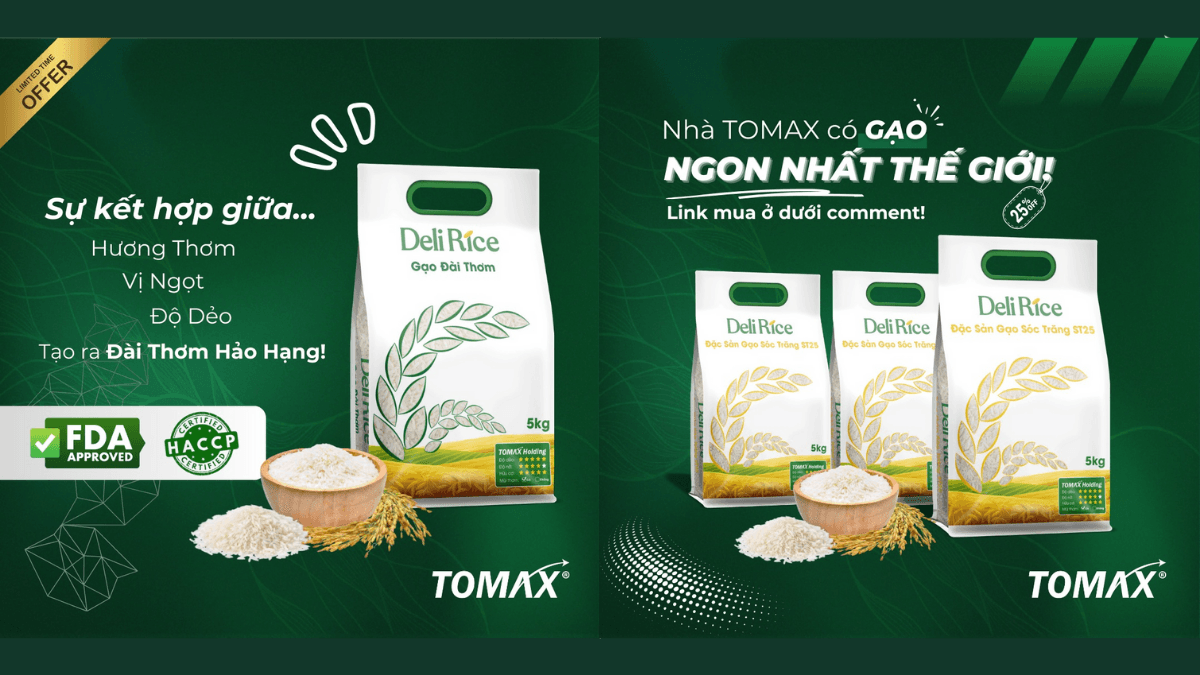 cửa hàng kinh doanh gạo sạch