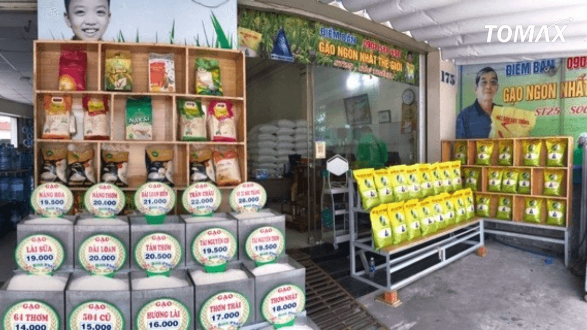 vựa gạo miền tây tại tphcm