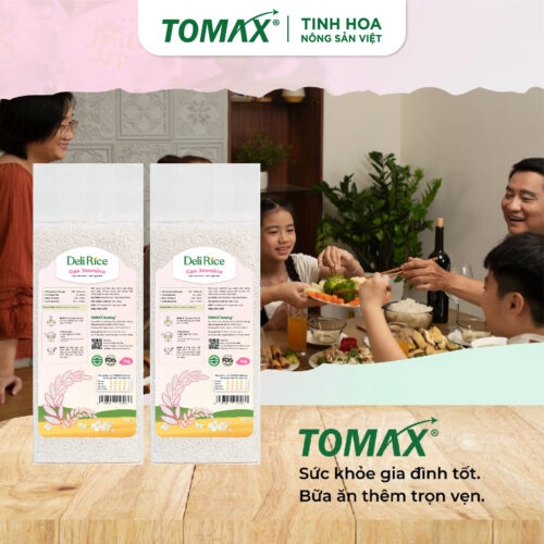 Alternative view of Combo 2 túi Gạo Jasmine thơm dẻo mềm 1kg