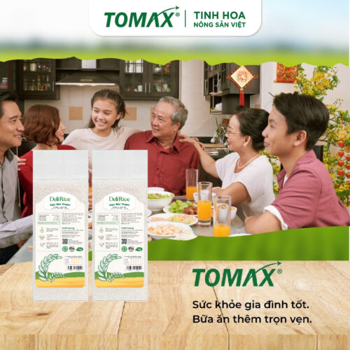 Alternative view of Combo 2 túi Gạo Deli Rice Đài Thơm 1kg