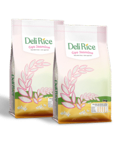 Combo 2 Túi Gạo Deli Rice Jasmine Thơm Dẻo Mềm 2kg