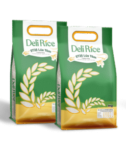 Combo 2 túi Gạo Deli Rice Gạo Lúa Tôm 5kg