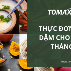 thuc don an dam cho be 6 thang