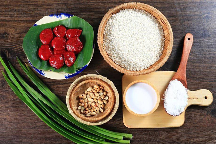 Cách nấu xôi gấc bằng gạo ST25 Dak Lak dẻo tự nhiên, thơm ngon chuẩn vị 3 cach-nau-xoi-gac-tu-gao-st25-2