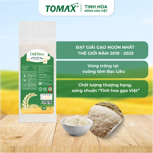 Alternative view of Combo 3 túi Gạo Mix (Lúa Tôm, Đài Thơm, Jasmine)