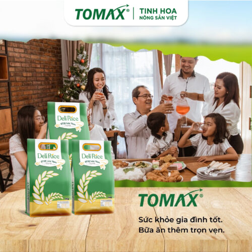 Alternative view of Combo 3 túi Gạo Deli Rice Gạo Lúa Tôm 5kg